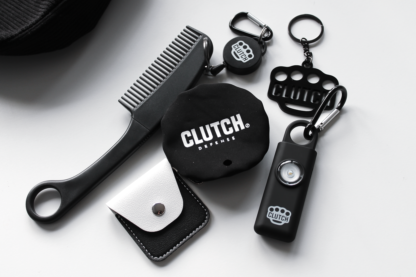 THE BADDIE BUNDLE CLUTCH DEFENSE© ULTIMATE SELF DEFENSE KEYCHAIN BUNDLE